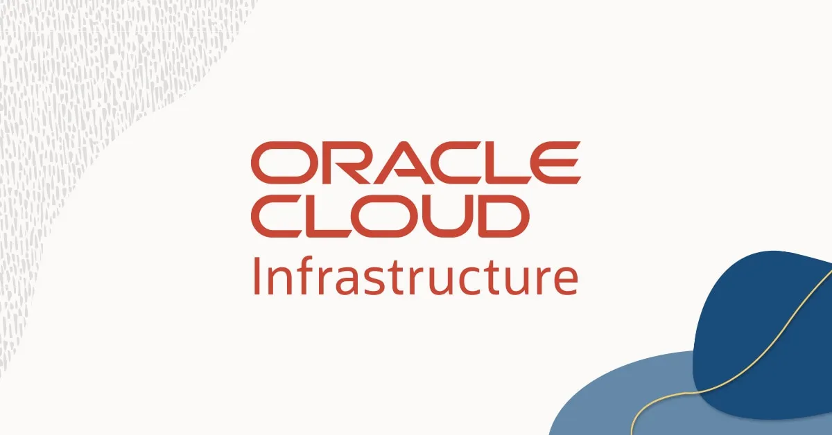 Oracle Cloud Infrastructure 官方主视觉